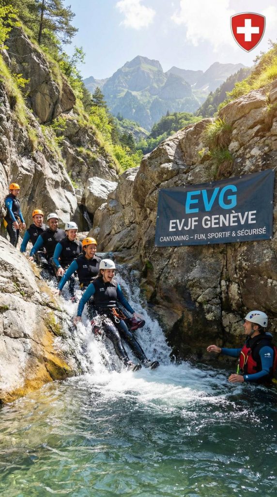 EVG EVJF Genève : le canyoning pour une activité fun, sportive et sécurisée EVG EVJF Genève : le canyoning pour une activité fun, sportive et sécurisée